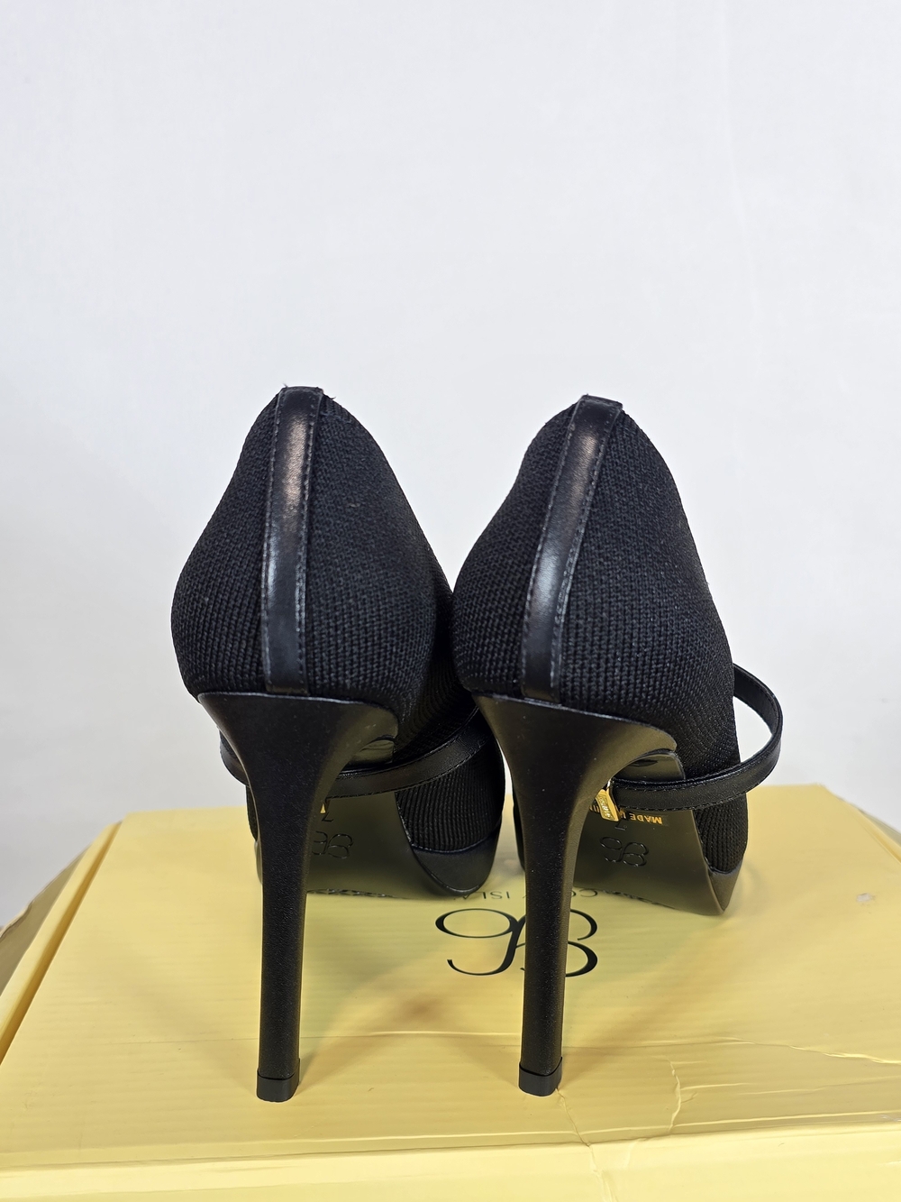 Cosy Island Classic Black Mary Jane High Heel Stiletto Pumps Size 7 - Picture 15 of 16